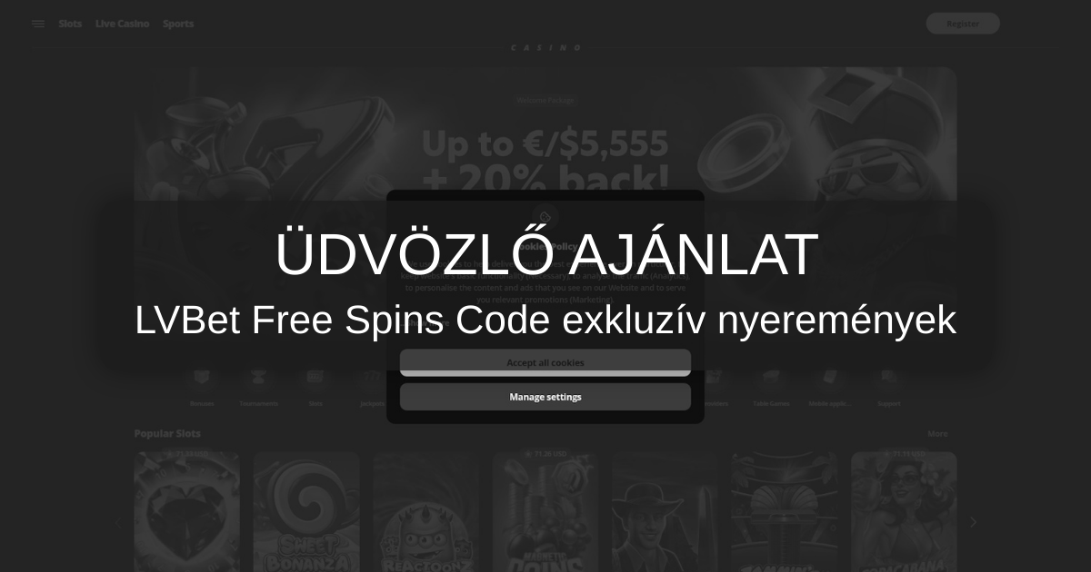 LVBet Free Spins Code 2026 Magyarország: Ingyenes Pörgetések Kód